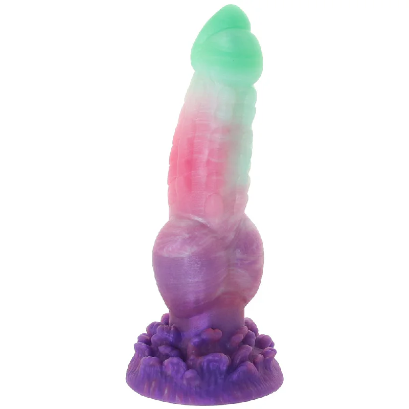 smooth advanced dildo-Creature Cocks Aqua Phoenix Dildo