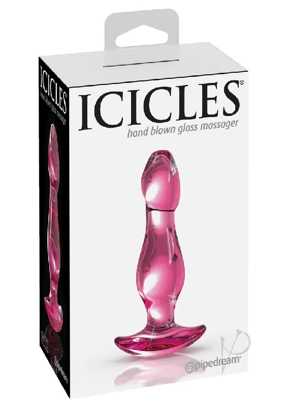 Anal toys with plush texture-Icicles No 73