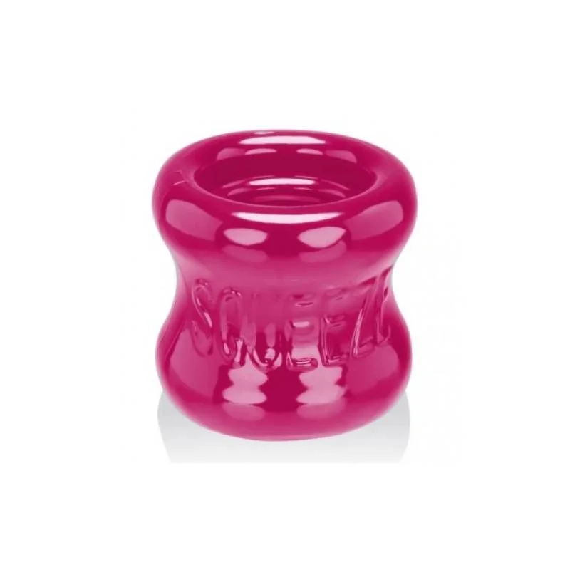 cock ring size benefits-Squeeze Ball Stretcher Hot Pink