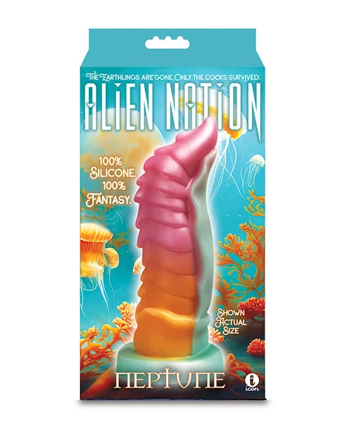 black flexible dildo-Alien Nation Neptune