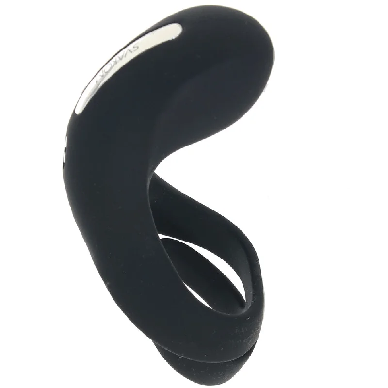 affordable cock ring brands-Benedict Double Ring Perineum Stimulator