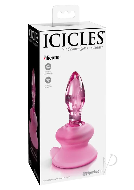 Anal toys for anal massage-Icicles No 90 Pink