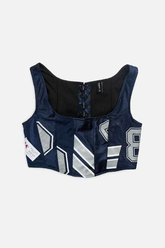 corset dress for prom-Rework Dallas Cowboys NFL Corset - M