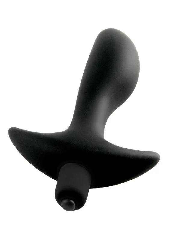 Anal toys for skin-friendly use-Anal Fantasy Collection Vibrating Perfect Silicone Plug Waterproof