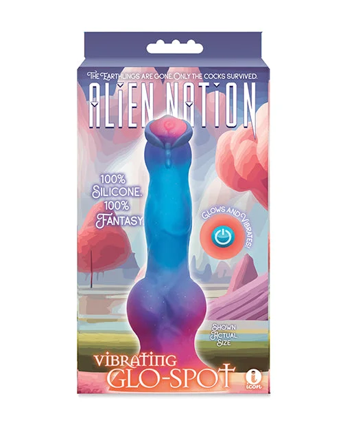 realistic veined dildo-Alien Nation Glo-Spot