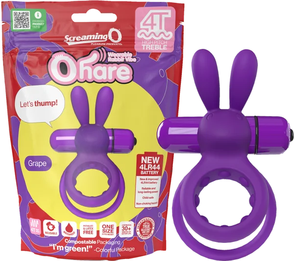 cock ring for easy vibes-Ohare 4T High Pitch Treble (Grape)