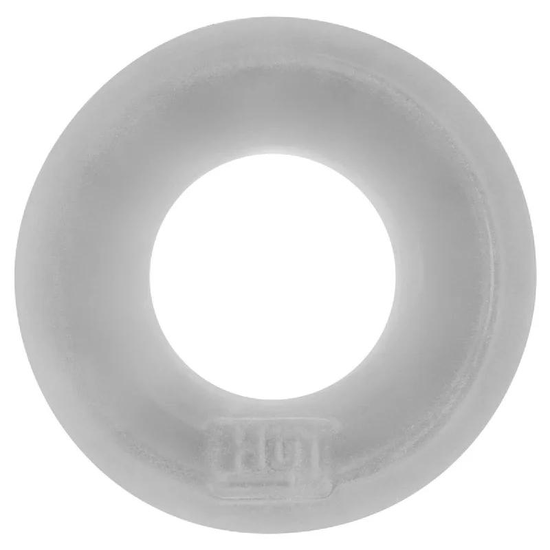 cock ring for easy care-Hunkyjunk HUJ Cock Ring Clear