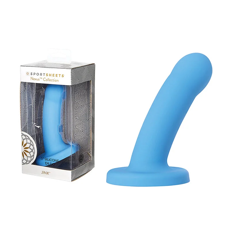 firm metal dildo-SS Jinx Dildo Periwinkle