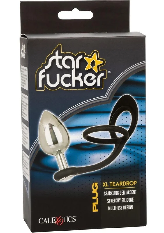 Anal toys for intense sensations-Star Fucker Xl Teardrop Plug