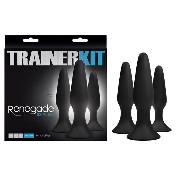 Flexible anal toys reviews-Renegade Sliders Trainer Butt Plug Kit