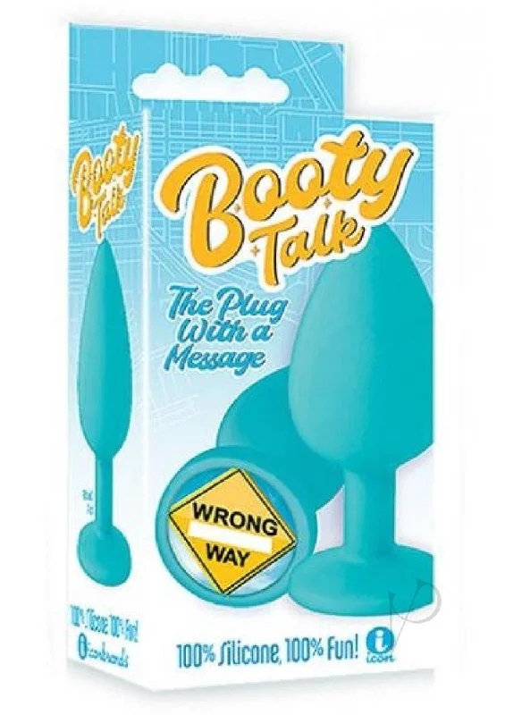 Anal toys for anal health-The 9 Booty Talk Plug Wrong Way