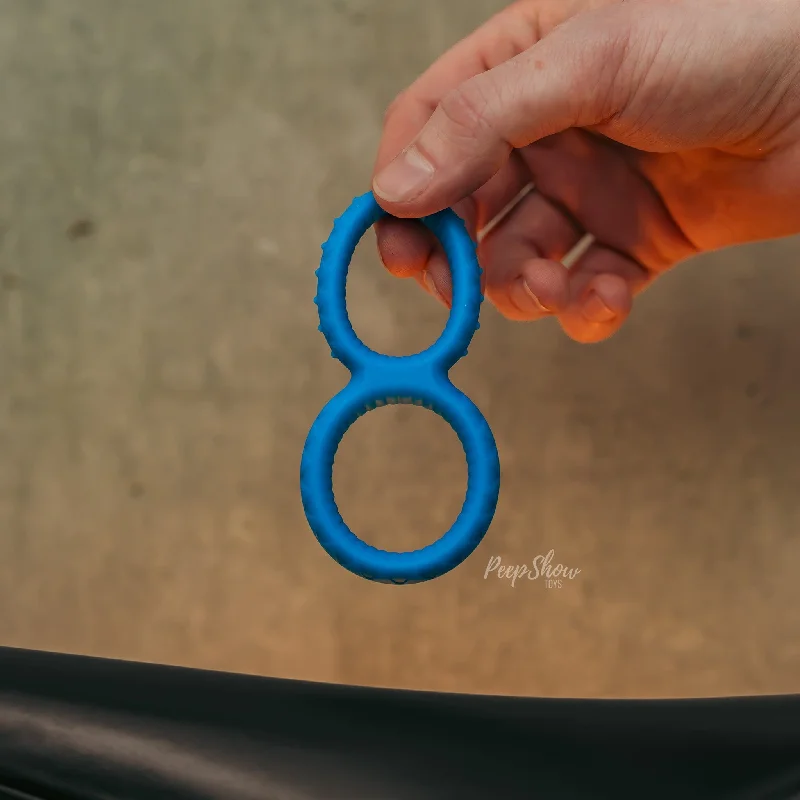 cock ring for solo joy-Enigma Ring by Sport Fucker - Dual Cock and Balls Ring, Soft Silicone