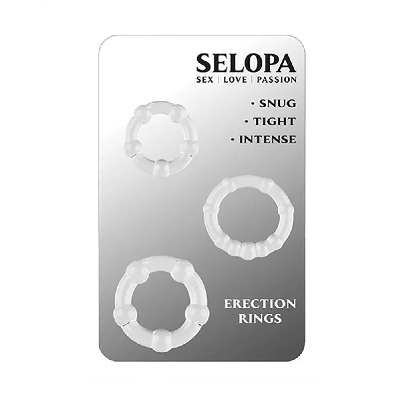 cock ring for gentle pressure-Selopa ERECTION RINGS-(sl-cr-3502-2)