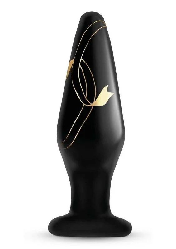 Anal toys for erotic gifts-Secret Kisses Handblown Glass Anal Plug