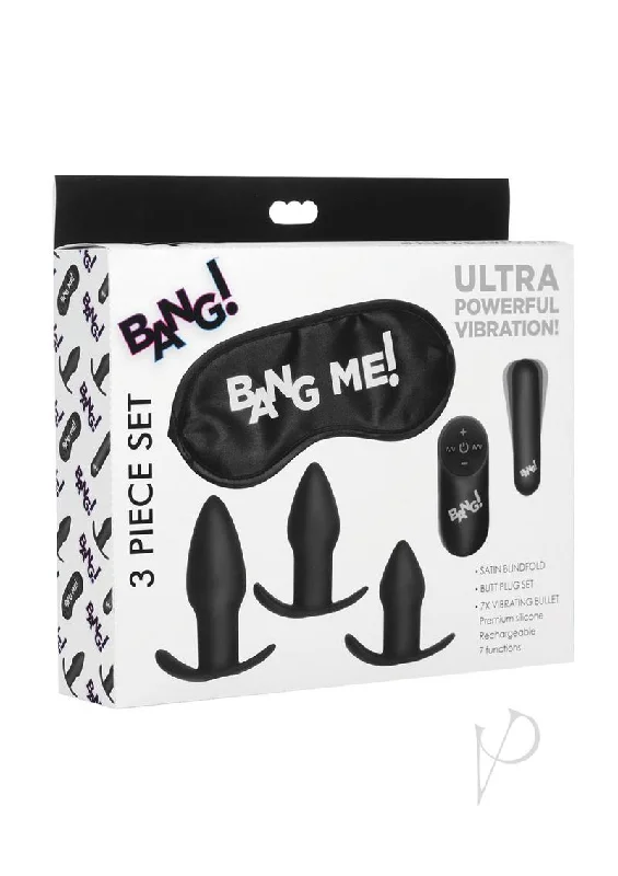 Anal toys for anal stretching-Bang Backdoor Adventure Kit Black