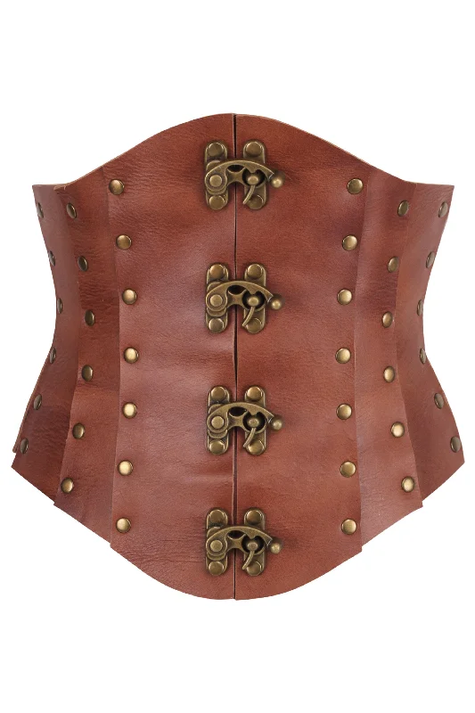 corset with velvet fabric-Handmade Leather Waspie Corset – Premium Quality for Re-Enactments & Renfaire Style