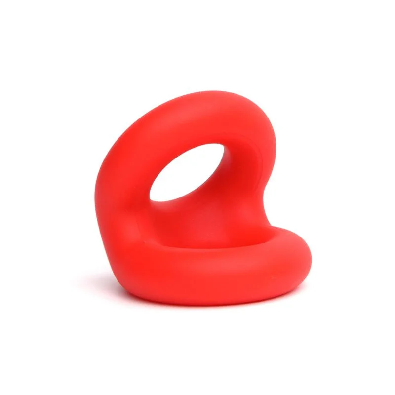 cock ring for enhanced grip-Rugby Ring By Sport Fucker Red