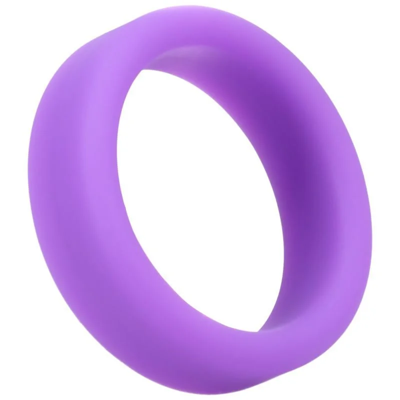 cock ring for easy hygiene-Soft C-Ring Lilac