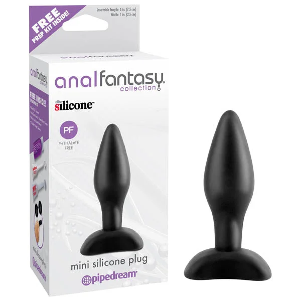 Best anal toys for pleasure-Anal Fantasy Collection Mini Silicone Butt Plug