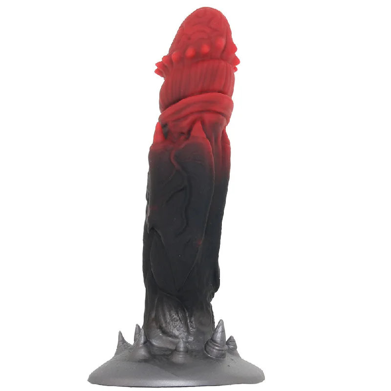 ribbed anal dildo-Creature Cocks Count Cockula Silicone Dildo