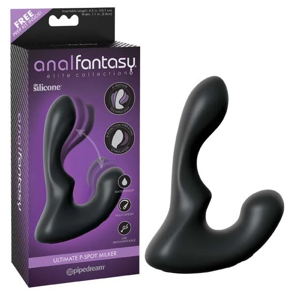 Anal toys for expert thrill-Anal Fantasy Elite Collection Ultimate P-Spot Milker Butt Plug