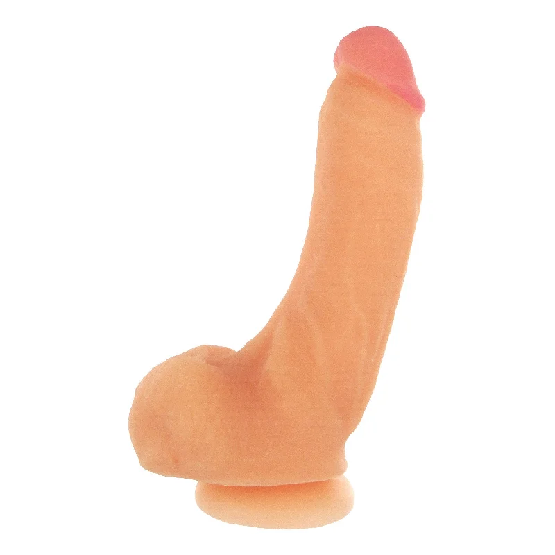 adjustable dildo-Sexflesh Girthy George 9 Inch Dildo With Suction Cup