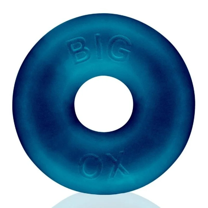 cock ring with bold colors-Oxballs Big OX Cock Ring Space Blue