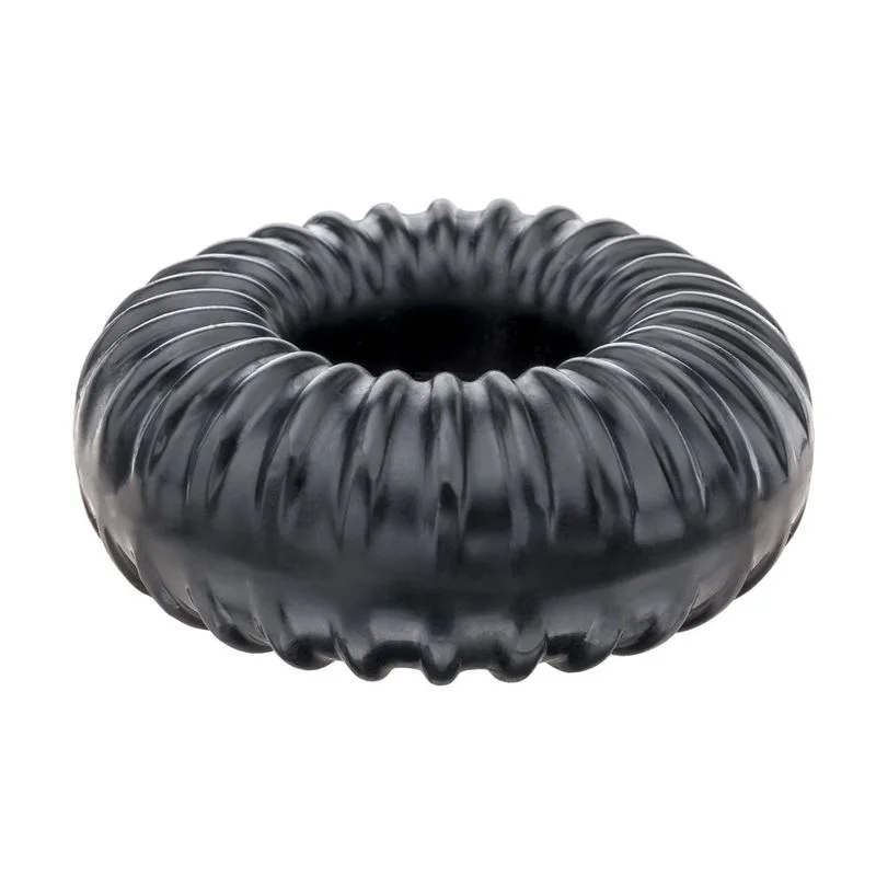 cock ring with ergonomic design-Ribbed Ring