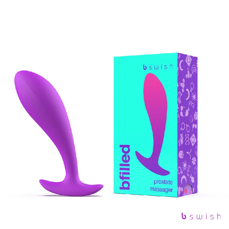 Anal toys for secret bliss-Bfilled Basic Prostate-Stimulating Butt Plug - Orchid