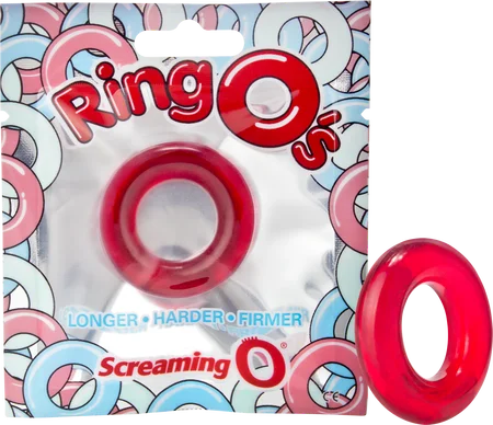 cock ring with premium finish-Ringo (Red)