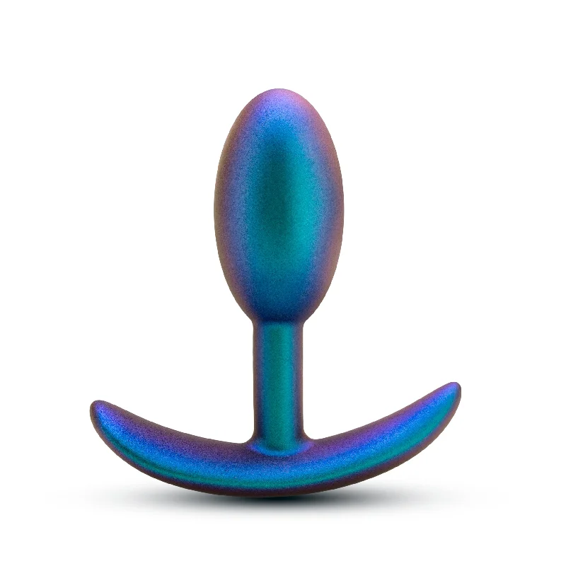 Silicone anal toys online-Anal Adventures Matrix - Nebula Plug - Lunar Blue