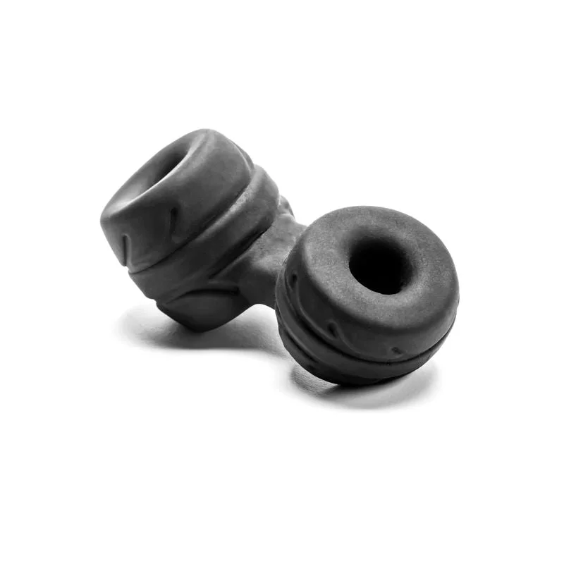 cock ring for quick fit-SilaSkin Cock And Ball Black