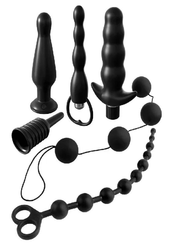 Anal toys with low price-Anal Fantasy Collection Silicone Deluxe Fantasy Kit Waterproof