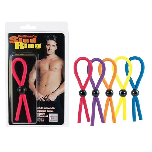 cock ring for maximum comfort-Adjustable Colorful Cock Rings: Fun and Comfortable for Playtime Adventures