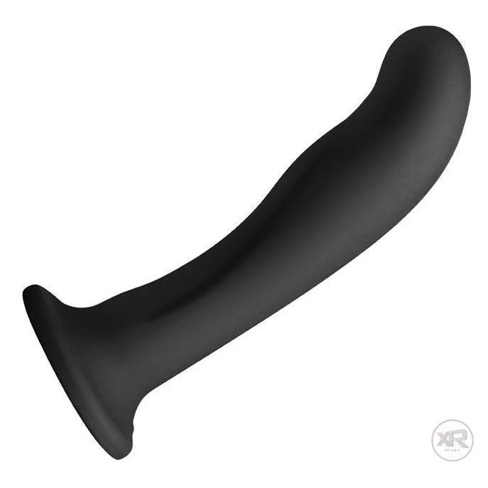 thin rechargeable dildo-Heart On Silicone Dildo