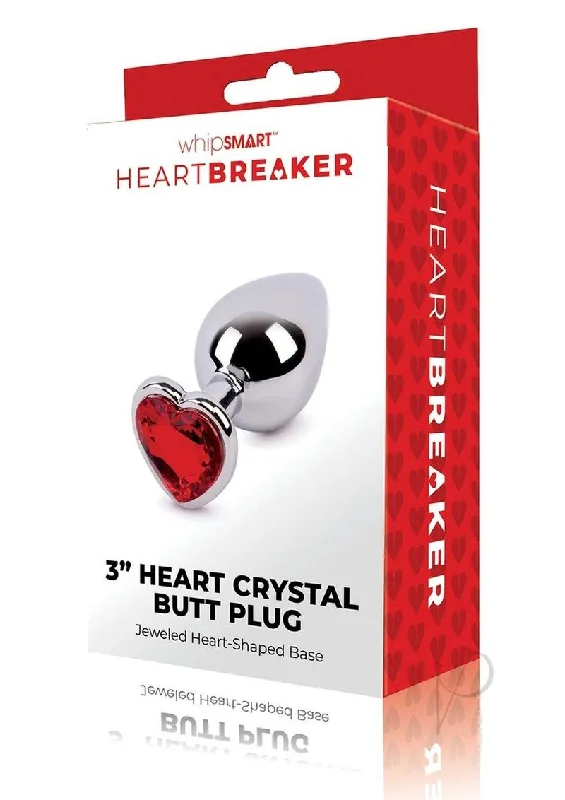 Anal toys for private thrill-Whipsmart Heartbreaker Metal Plug Md